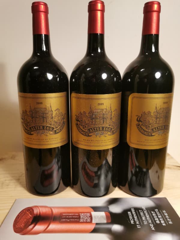 3 x Alter Ego, Château Palmer, Margaux, 2009 (Magnum)