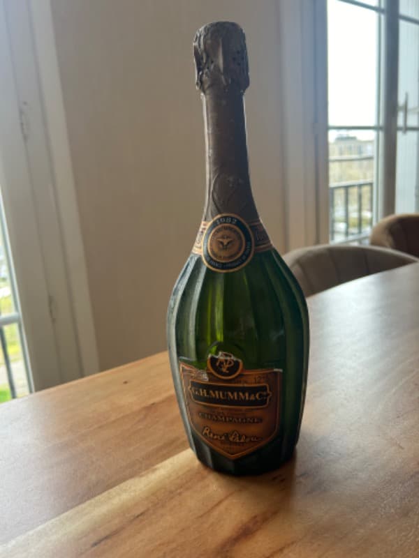 Renée Lalou, GH Mumm & Co, Champagne, 1982