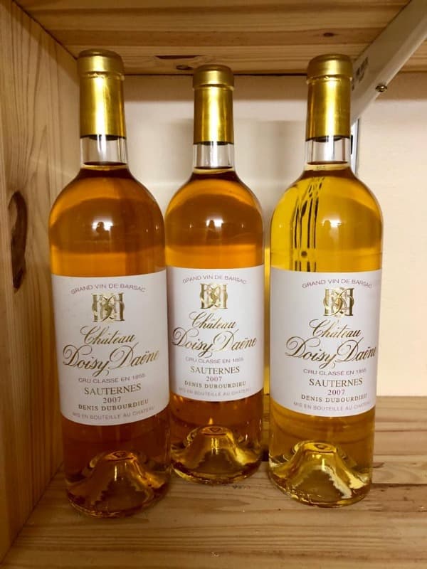 3 x Château Doisy Daene, Sauternes, 2007