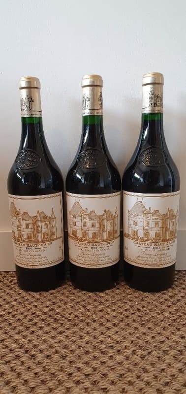 3 x 1er Grand Cru Classé, Château Haut Brion, Pessac-Léognan, 1997