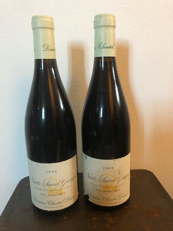 2 x Nuits-Saint-Georges, Les Damodes, Chantal Lescure, 2008