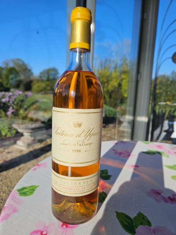 Château d'Yquem, Sauternes, 1986