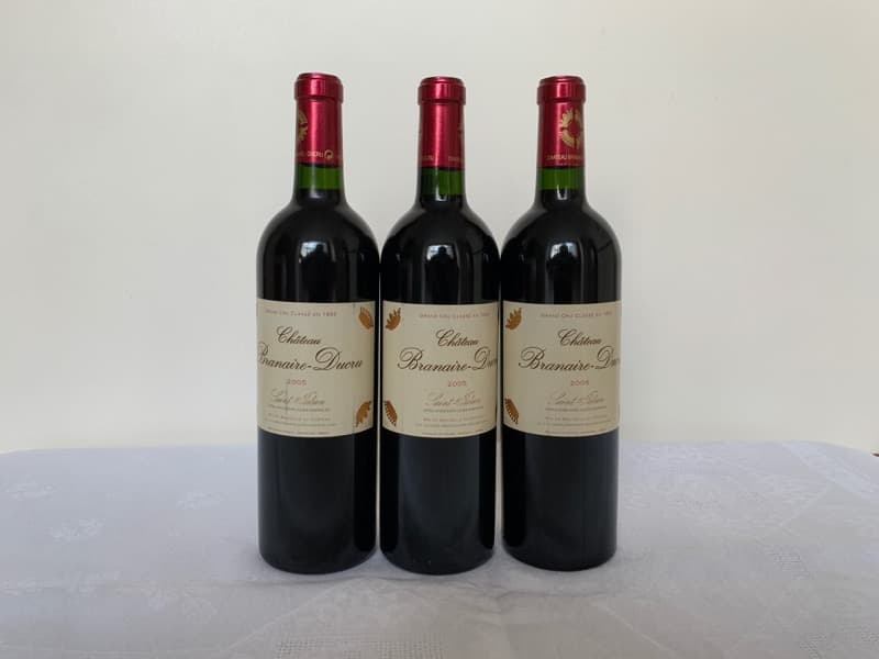 3 x Château Branaire Ducru, Saint-Julien, 2005