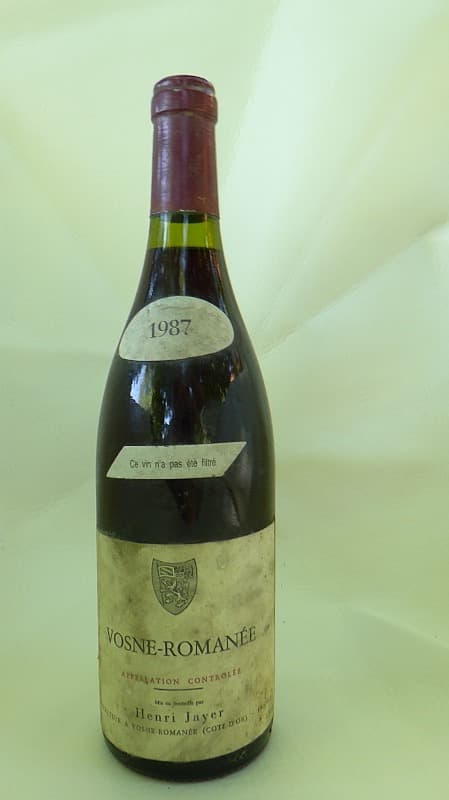 Vosne-Romanée, Domaine Henri Jayer, 1987