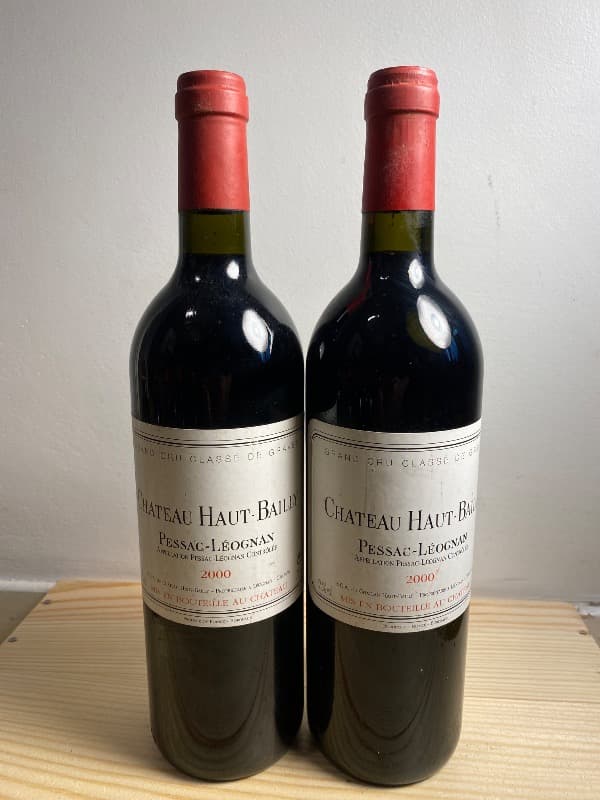 2 x Château Haut-Bailly, Pessac-Léognan, 2000