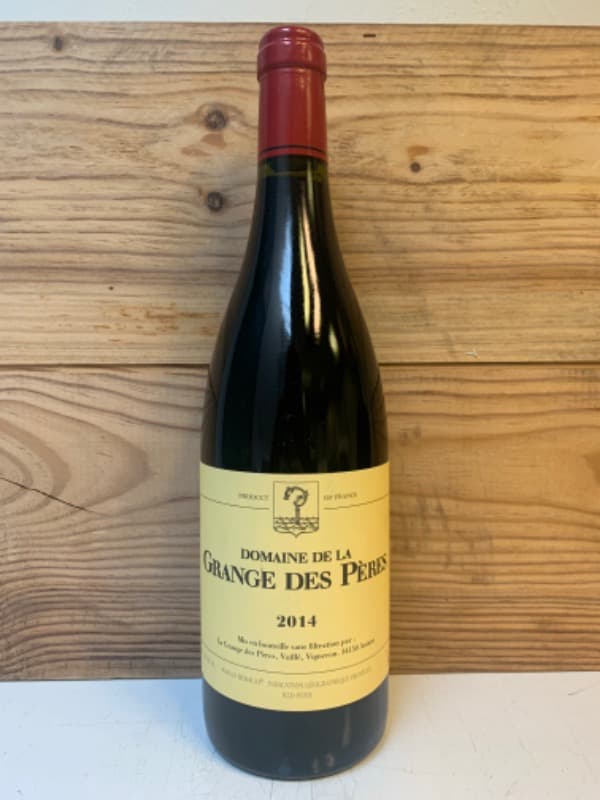 Grange des pères, Vin de Pays de l'Hérault, 2014