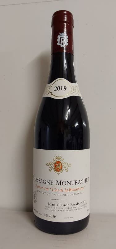 Chassagne-Montrachet, 1er Cru " Les Boudriottes", Jean-Claude Ramonet, 2019
