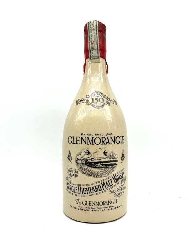 21 years old (150th anniversary Sesquicentennial selection) 43%, Glenmorangie, Whisky, 1993