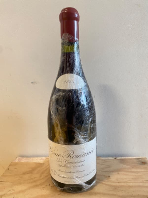 Vosne-Romanée, Les Genaivrières, Domaine Leroy, 2001