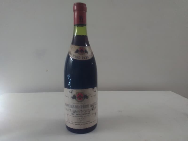 Nuits-Saint-Georges, cuvée les saint-Georges, Bouchard père et fils, 1973