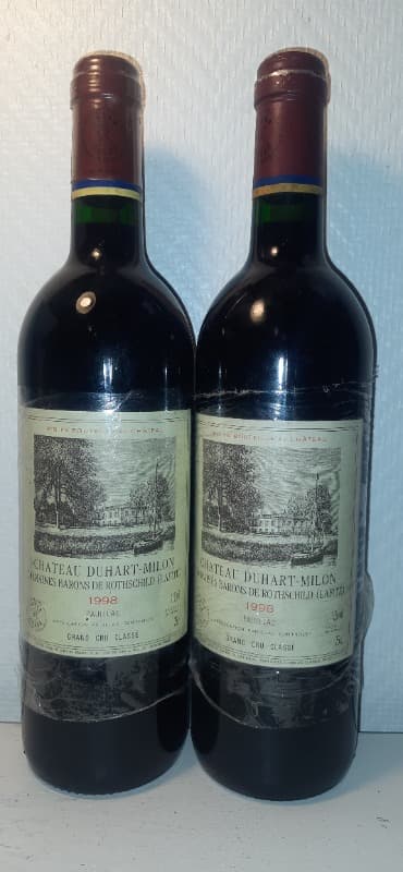 2 x Château Duhart-Milon, Pauillac, 1998