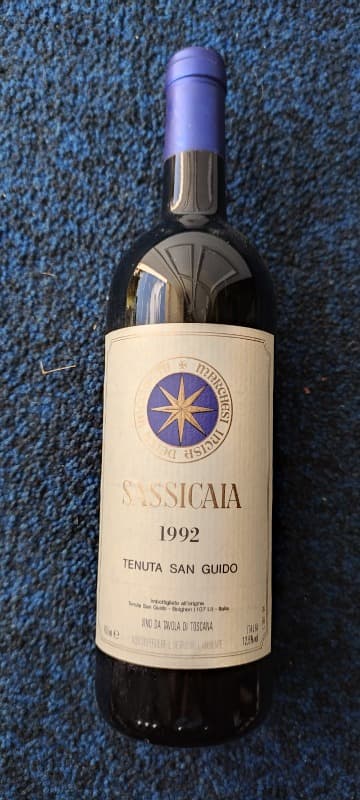 Sassicaia, Tenuda San Guido, 1992