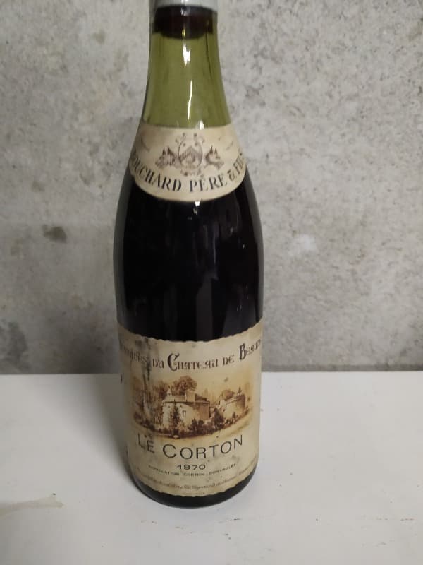 Corton, Domaine du chateau de beaune, Domaine Bouchard, 1970