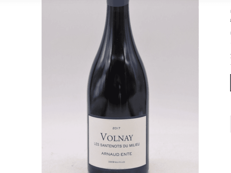 Volnay, Les Santenots Du MiIieu, Arnaud Ente, 2017