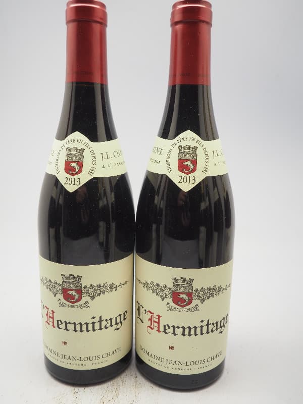 2 x Hermitage, Domaine Jean Louis Chave, 2013