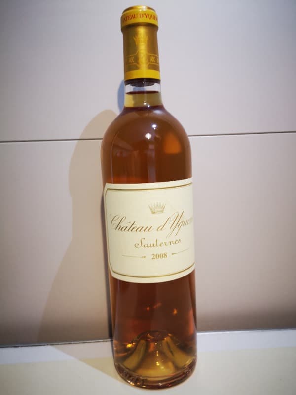 CBO/OWC1 x château d'Yquem, Sauternes, 2008