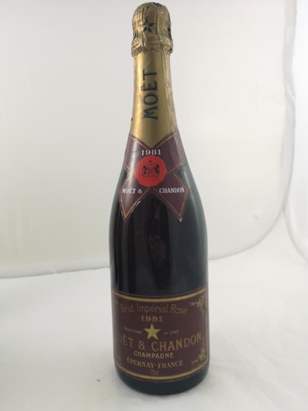 Brut Imperial Rosé, Moët & Chandon, Champagne, 1981