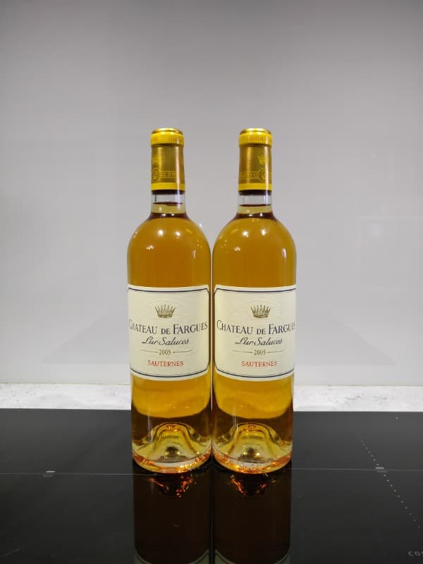 2 x Château de Fargues, Sauternes, 2005