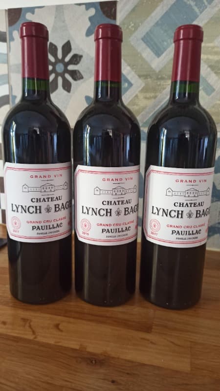 3 x Château Lynch Bages, Pauillac, 2015-2015-2017