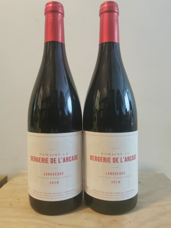 2 x Domaine la Bergerie de l'Arcade, Coteaux-du-Languedoc, 2018