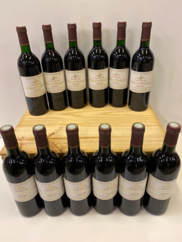 CBO/OWC12 x Cuvée Édouard, Château de Chantegrive, Graves, 1989