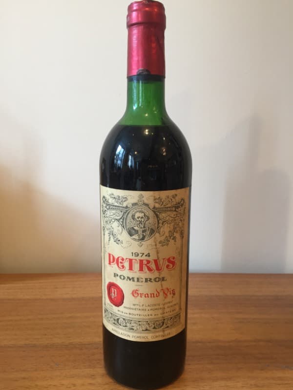 Petrus, Pomerol, 1974 (recover. VAT récup.)