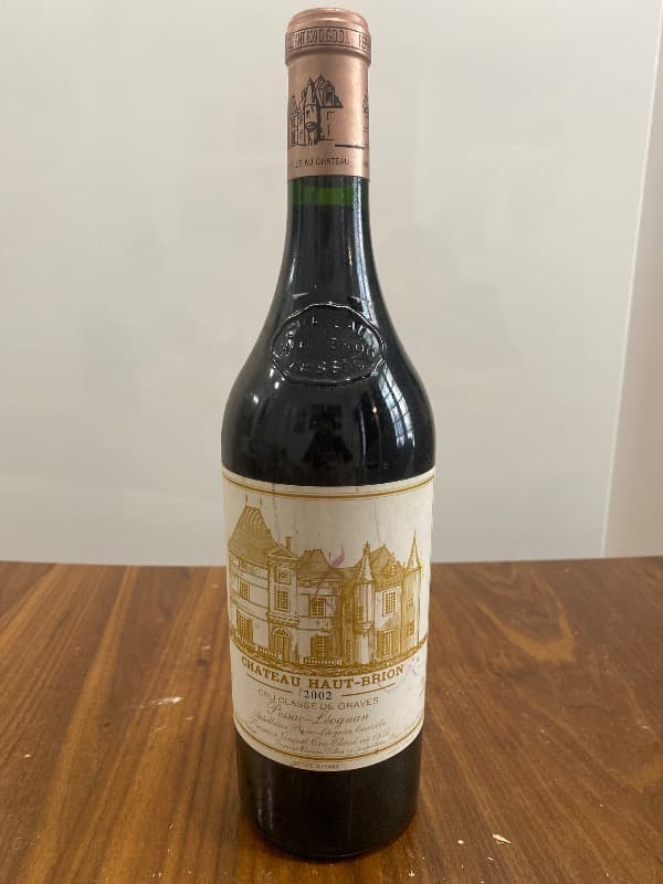 Château Haut Brion, Pessac-Léognan, 2002