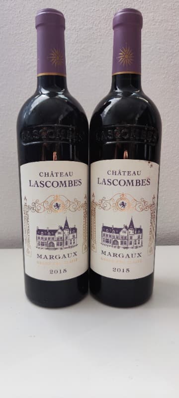 2 x Château Lascombes, Margaux, 2015