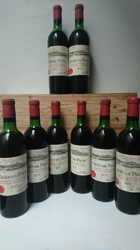 8 x Château Pavie, Saint-Émilion, 1971