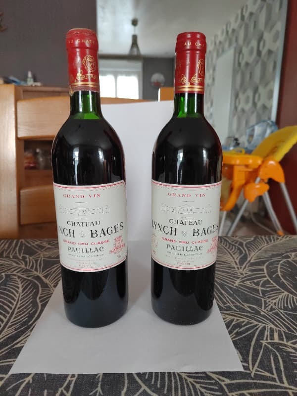 2 x Château Lynch-Bages, Pauillac, 1985