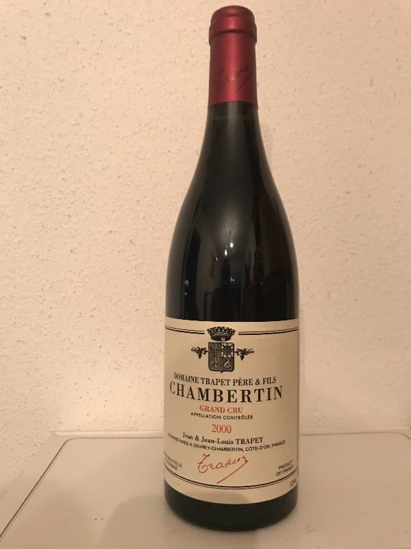 Chambertin, Domaine Trapet père et fils, 2000