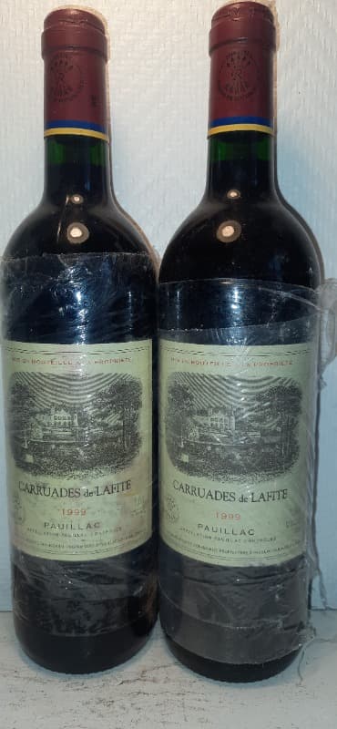 2 x Carruades de Lafite, Pauillac, 1999