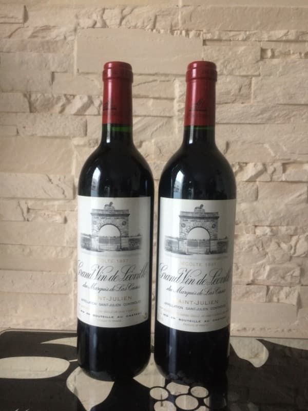 2 x GRAND VIN LEOVILLE DE LAS CASES, Saint-Julien, 1997