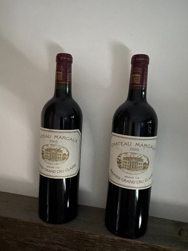 2 x Premier Grand Cru Classé, Château Margaux, Margaux, 2005