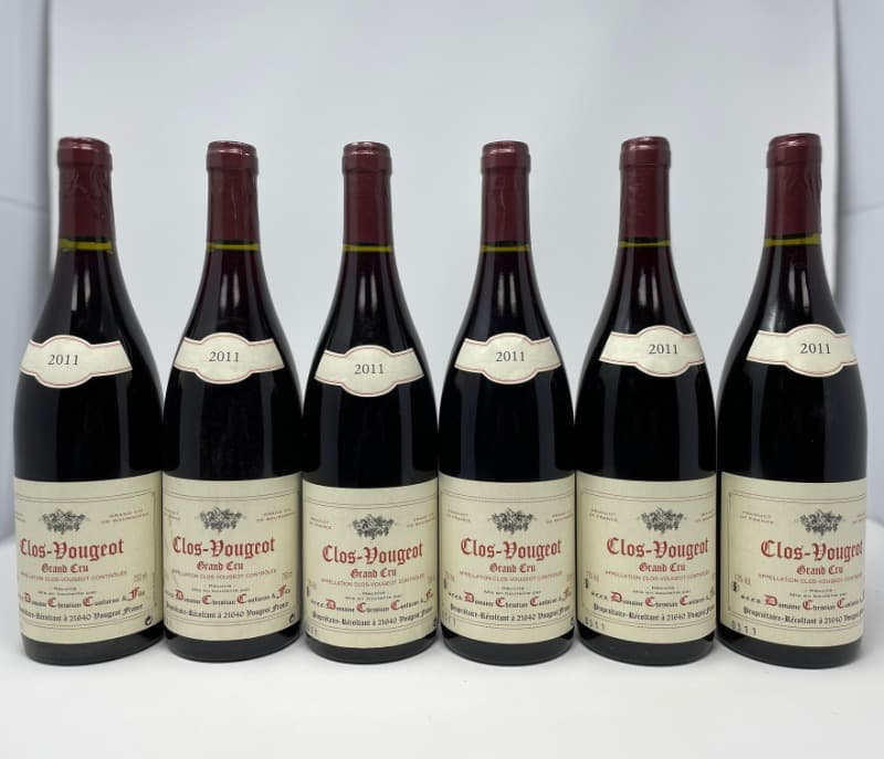 6 x Clos de Vougeot, Grand Cru, Christian CONFURON, 2011