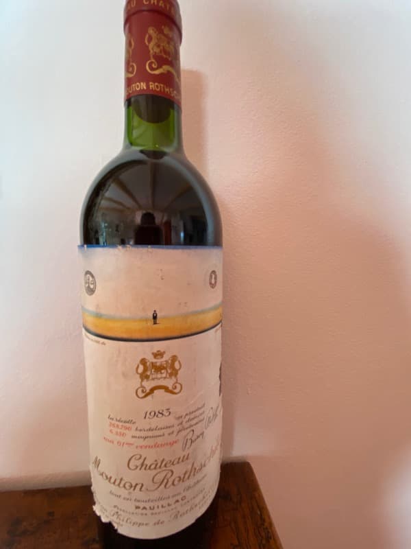 Château Mouton Rothschild, Pauillac, 1983