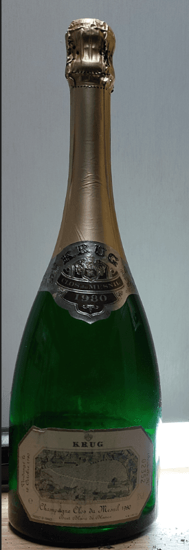 Clos du Mesnil, KRUG, Champagne, 1980