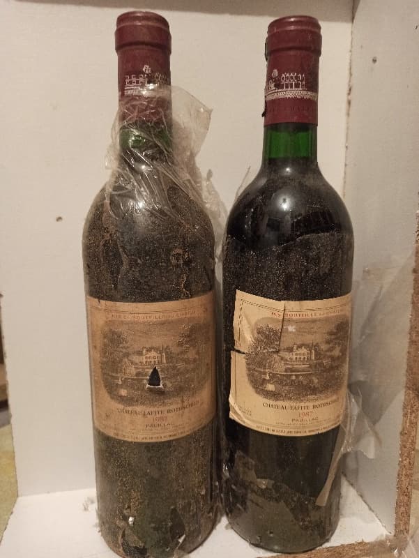 2 x Château Lafite Rothschild, Pauillac, 1987