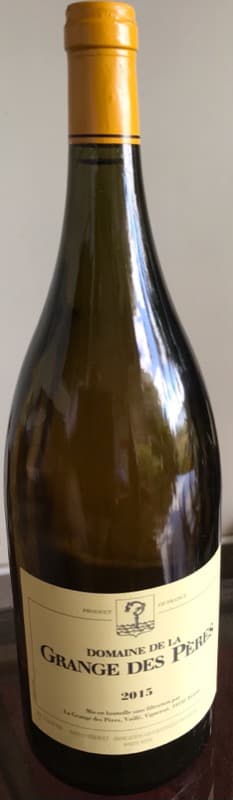 Grange des pères, Vin de Pays de l'Hérault, 2015, (Blc/Wht), (Magnum)