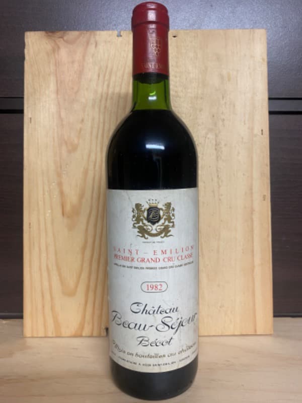 Château Beau Séjour Bécot, Saint-Émilion Grand Cru, 1982