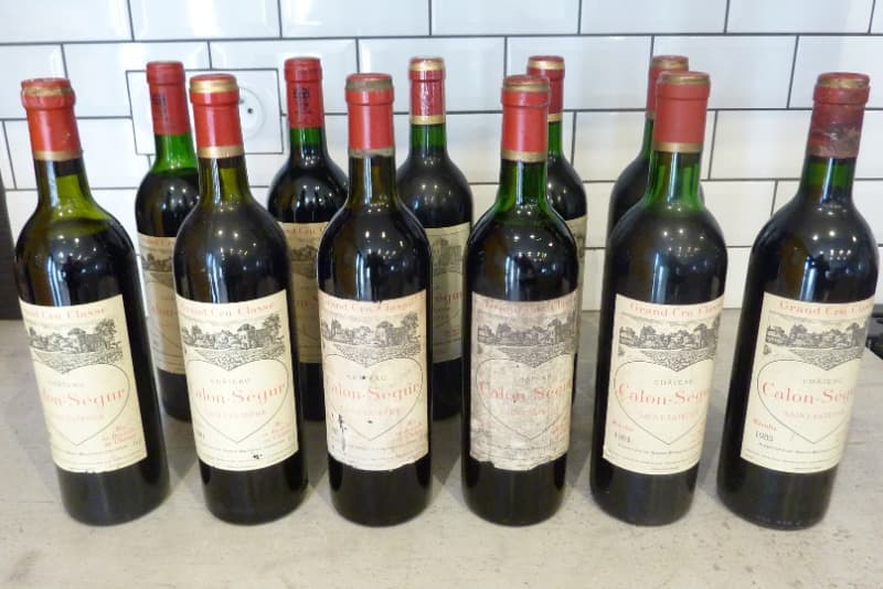 11 x 1980 => 1990, Château Calon-Segur, Saint-Estèphe