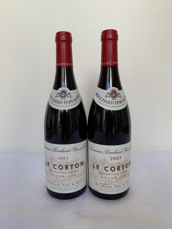 2 x Aloxe-Corton, Le Corton, Bouchard Père et Fils, 2003