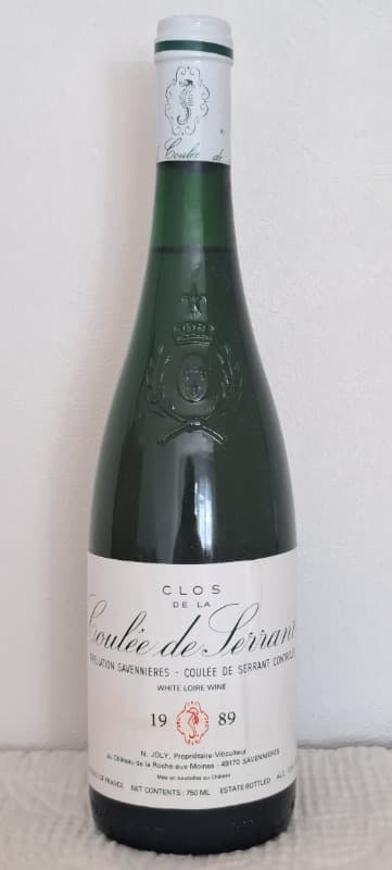 Coulée de Serrant, Savennières, Nicolas Joly, 1989