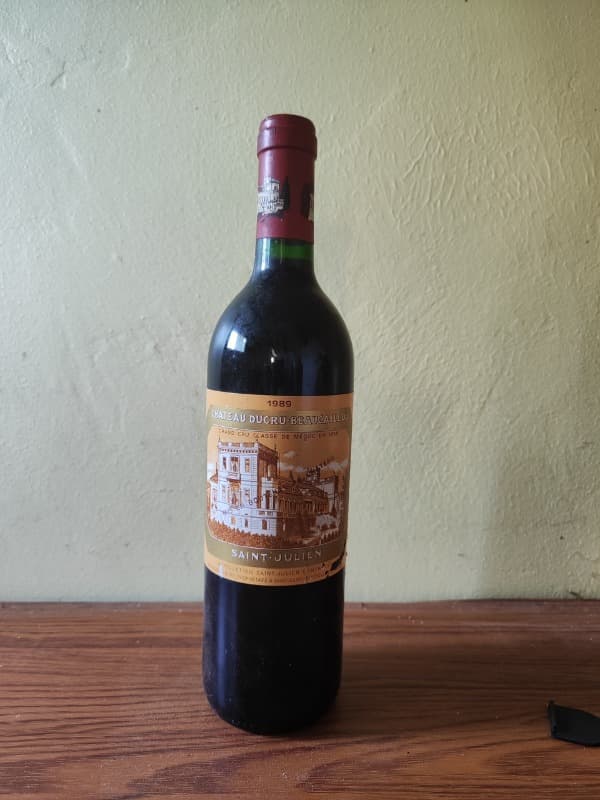 Château Ducru-Beaucaillou, Saint-Julien, 1989