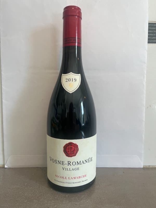 Vosne-Romanée, Village, Domaine Nicole Lamarche, 2019