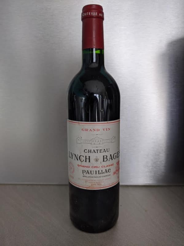 Grand cru classé, Lynch Bages, Pauillac, 1999