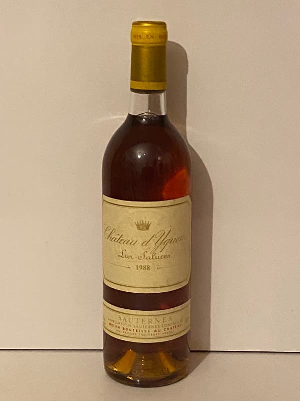 Château d'Yquem, Sauternes, 1988