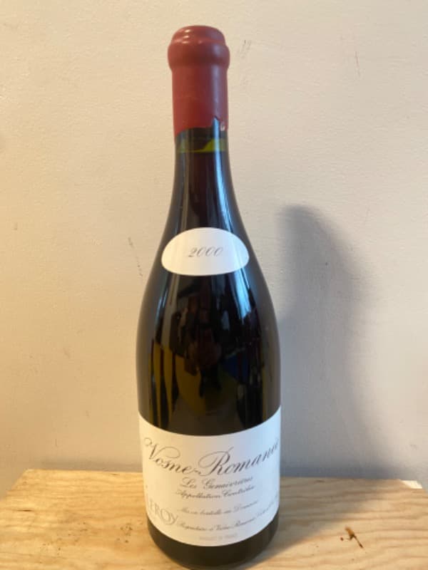 Vosne-Romanée, Les Genaivrières, Domaine Leroy, 2000