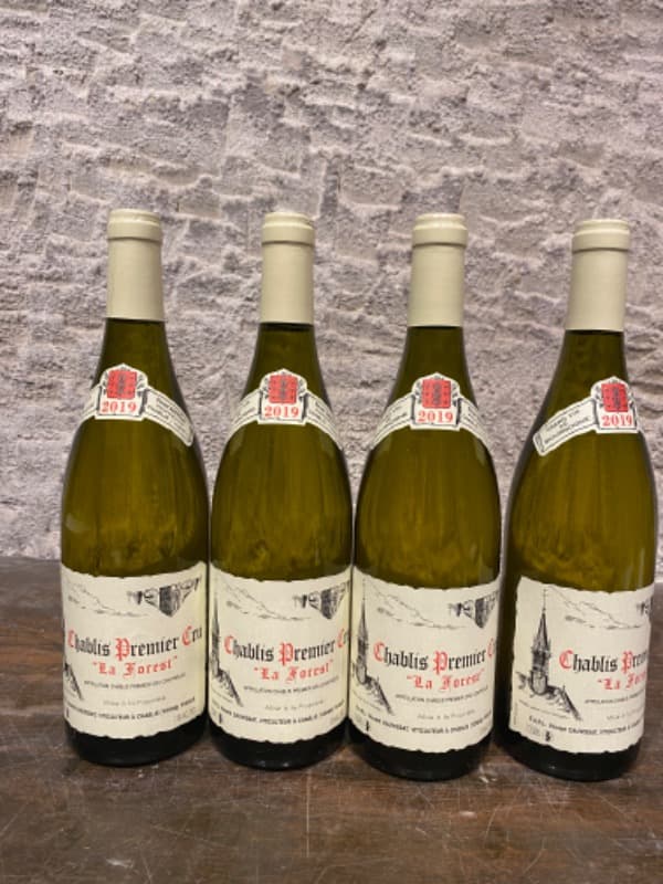 4 x Chablis, 1er Cru La Forest, Vincent Dauvissat, 2019