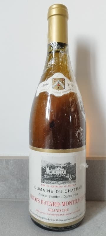Criots-Bâtard-Montrachet, Grand Cru, Domaine du Château, 2001